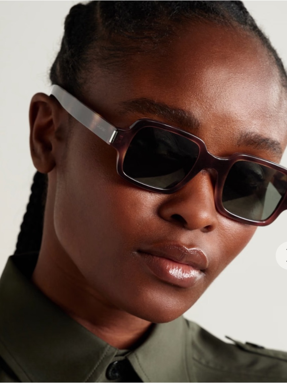 Saint Laurent Square-frame tortoiseshell acetate sunglasses Summer - Picture 2 of 8